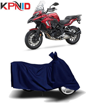 KPNID Waterproof Two Wheeler Cover for Benelli(TRK 502, Blue)