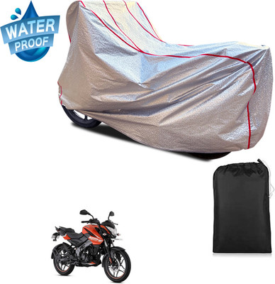 PAGORA Waterproof Two Wheeler Cover for Bajaj(Silver)