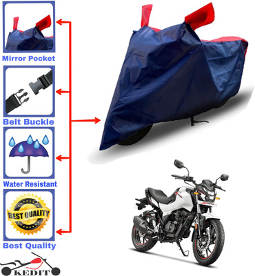 KEDIT Two Wheeler Cover for Hero(Xtreme, Red, Blue)