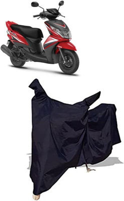 Amexride Two Wheeler Cover for Yamaha(Ray Z, Black)