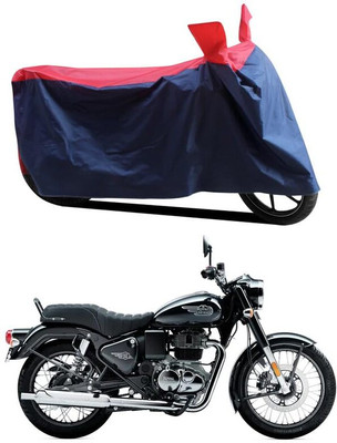 KEDIT Two Wheeler Cover for Royal Enfield(Bullet 350, Red, Blue)