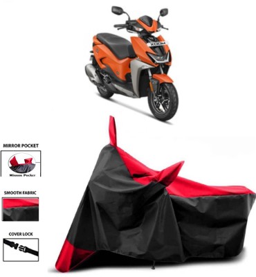 WMIZEXA Two Wheeler Cover for Hero(Red, Black)