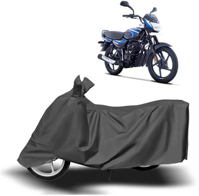 AutoGalaxy Two Wheeler Cover for Bajaj(CT100, Grey)