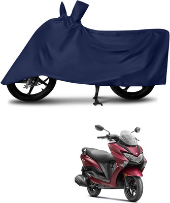 DeepShakshi AUTOMOTIVE Waterproof Two Wheeler Cover for Suzuki(Burgman Street, Blue)