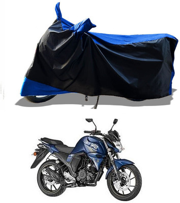 DeepShakshi AUTOMOTIVE Waterproof Two Wheeler Cover for Yamaha(FZ S FI New, Blue)