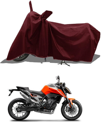 DeepShakshi AUTOMOTIVE Waterproof Two Wheeler Cover for KTM(790 Duke BS6, Maroon)
