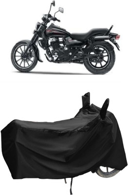 Autoprime Two Wheeler Cover for Bajaj(Avenger 400, Black)