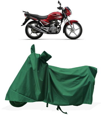 Tricway Two Wheeler Cover for Yamaha(YBR 110, Green)