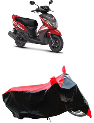 KEDIT Two Wheeler Cover for Yamaha(Cygnus Ray ZR BS6, Red)