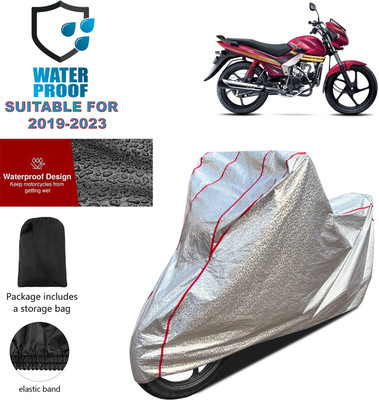 PAGORA Waterproof Two Wheeler Cover for Mahindra(Centuro Rockstar, Silver)