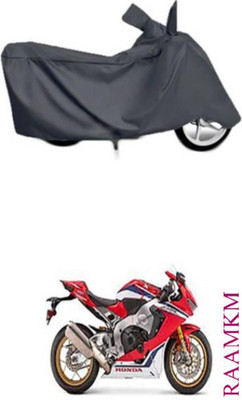 RAAMKM Two Wheeler Cover for Hero, Honda, Bajaj, Ather, TVS, Yamaha(CRF 250 L, Grey)