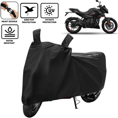 kerwa Waterproof Two Wheeler Cover for Bajaj(Pulsar 250, Black)