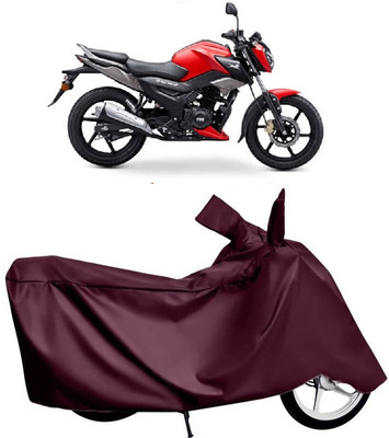 smwzxyu Waterproof Two Wheeler Cover for TVS(Maroon)