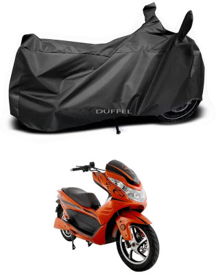 SK AUTO Two Wheeler Cover for Okinawa(Black)