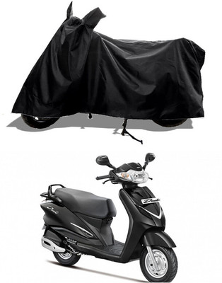 GROFATIK Two Wheeler Cover for Hero(Duet 125 CC BS6, Black)
