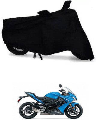 APNEK Waterproof Two Wheeler Cover for Suzuki(GSX S1000F, Black)