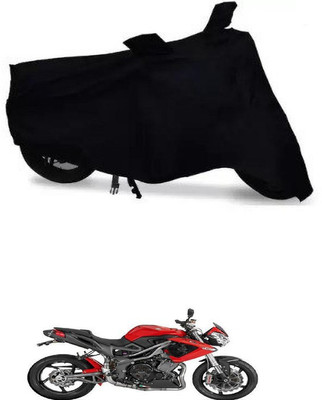 AutoGalaxy Waterproof Two Wheeler Cover for DSK Benelli(TNT R, Black)