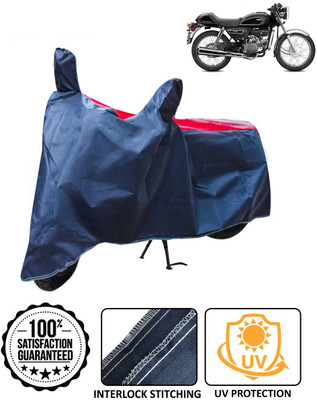 CARNEST Two Wheeler Cover for Hero(Splendor Pro Classic, Blue, Red)