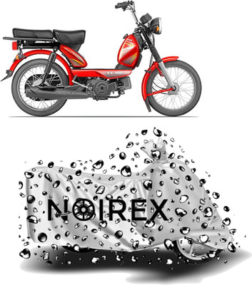 NOIREX Two Wheeler Cover for TVS(XL 100, Silver)
