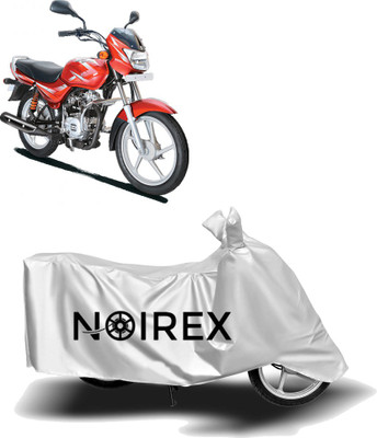 NOIREX Two Wheeler Cover for Bajaj(CT100, Silver)