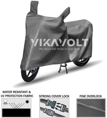 NOIREX Two Wheeler Cover for Bajaj(Pulsar NS 200, Grey)