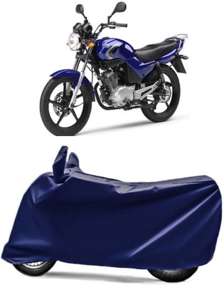 AUCTIMO Two Wheeler Cover for Yamaha(YBR 125, Blue)