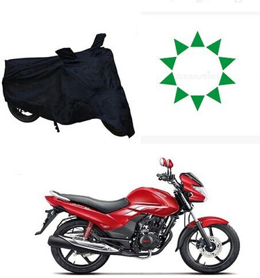 DeepShakshi AUTOMOTIVE Waterproof Two Wheeler Cover for Hero(Achiever, Black)