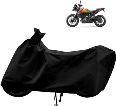 Horseyaart Waterproof Two Wheeler Cover for KTM(390 Adventure, Black)
