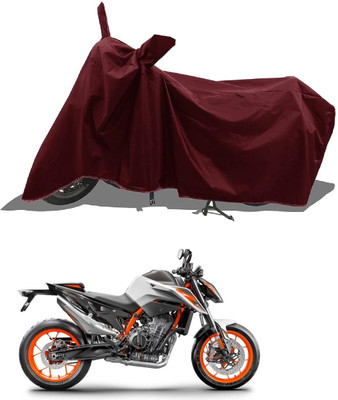 DeepShakshi AUTOMOTIVE Waterproof Two Wheeler Cover for KTM(890 Duke, Maroon)