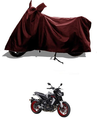 KEDIT Two Wheeler Cover for Yamaha(MT-09, Maroon)