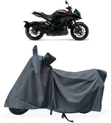 Tricway Two Wheeler Cover for Suzuki(Katana BS6, Grey)
