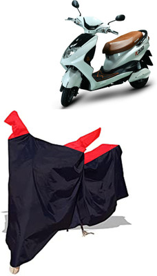 Amexride Two Wheeler Cover for Okinawa(Raise BS6, Black)