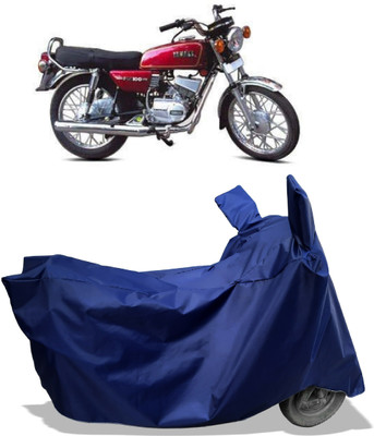 Amexride Two Wheeler Cover for Yamaha(RX 100, Blue)