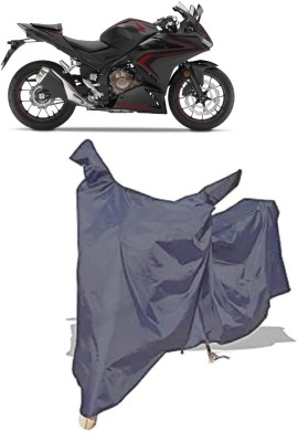 Amexride Two Wheeler Cover for Honda(CBR500R BS6, Grey)