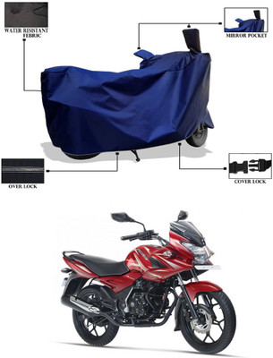 CODOKI Waterproof Two Wheeler Cover for Bajaj(Discover 150 f, Blue)