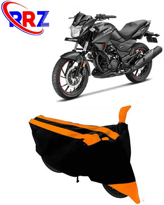 RRZ Waterproof Two Wheeler Cover for Hero(Hunk, Black, Orange)