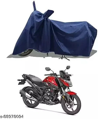 gurukul mart Waterproof Two Wheeler Cover for Techo Electra(Fazer-250, Blue)
