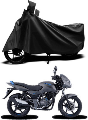 AASHTIK MART Two Wheeler Cover for Bajaj(Pulsar 125, Black)