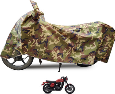 Euro Care Waterproof Two Wheeler Cover for JAWA(42, Black)
