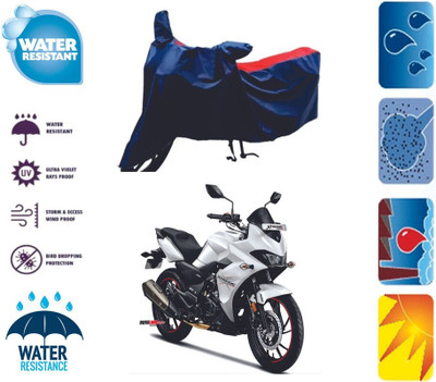 Mdstar Waterproof Two Wheeler Cover for Hero(Xtreme 200R, Red, Blue)