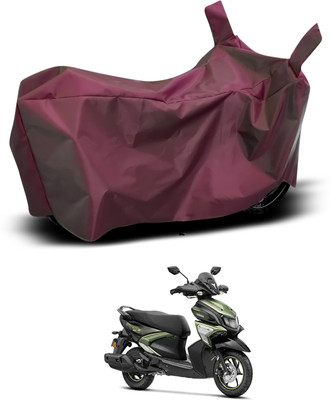 CODOKI Waterproof Two Wheeler Cover for Yamaha(Ray-ZR 125FI, Maroon)