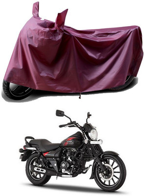 THE REAL ARV Waterproof Two Wheeler Cover for Bajaj(Avenger 220 Street, Maroon)
