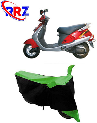 RRZ Waterproof Two Wheeler Cover for Kinetic(Nova, Black, Green)