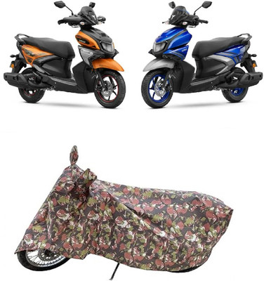 Coxtor Waterproof Two Wheeler Cover for Yamaha(RayZR 125 Fi, Multicolor)
