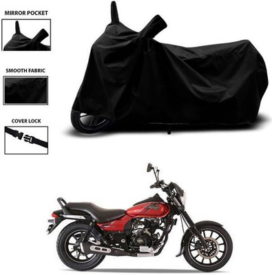smwzxyu Waterproof Two Wheeler Cover for Bajaj(Avenger Street 160, Black)