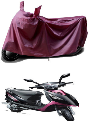 THE REAL ARV Waterproof Two Wheeler Cover for TVS(Scooty Streak, Maroon)