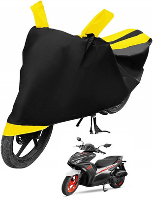 MOCKHE Two Wheeler Cover for Yamaha(Aerox 155 Maxi, Yellow)
