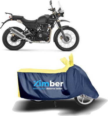 AutoRash Two Wheeler Cover for Royal Enfield(Himalayan, Yellow, Blue)