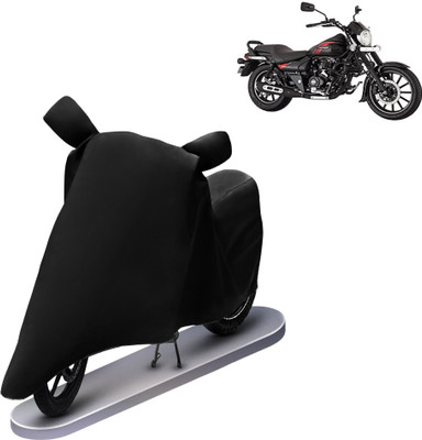 vyas Two Wheeler Cover for Bajaj(Avenger 220 Street, Black)