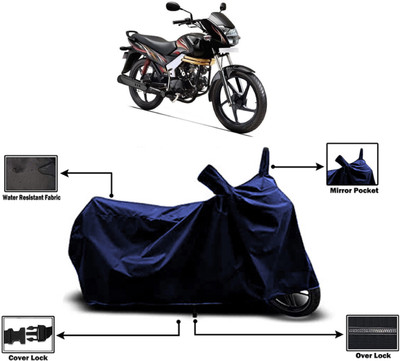 Amexride Two Wheeler Cover for Mahindra(Centuro NXT, Blue)